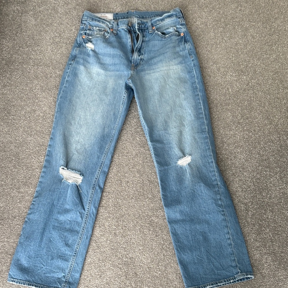 Gap Loose High Rise Blue Women's Jeans